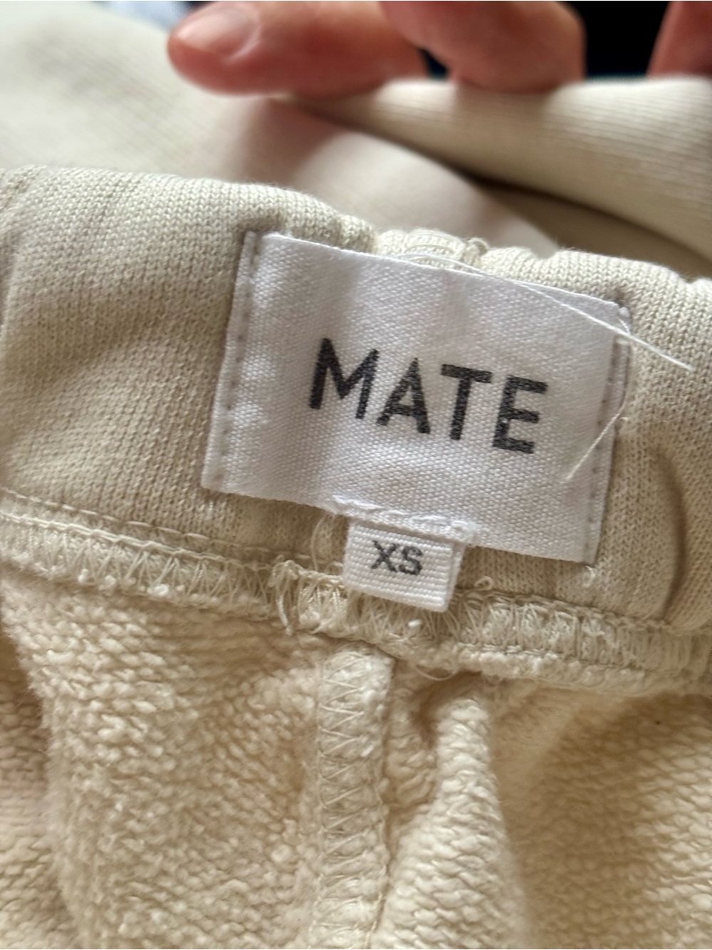 Mate the Label Organic Fleece Relaxed Pocket Sweatpant - Picture 3 of 4